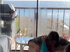 浮気者, 中出し, イく瞬間, イマラチオ, チン, 自家製, 淫乱熟女, 妻