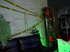 Gros seins, Blonde, Sucer une bite, Plantureuse, Pom pom girl, Tir de sperme, Adolescente, Nénés