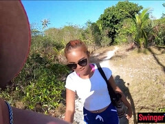 Aziatisch, Pijpbeurt, Bruinharig, Lul, Vriendin, Hardcore, Gezichtspunt, Thais