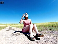 Leie, Frau, Fetisch, Behaart, Im freien, Dusche, Solo, Toilette