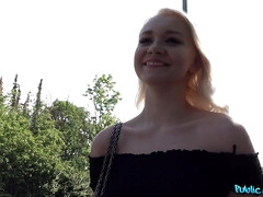 Leie, Blondine, Blasen, Braunhaarige, Tschechisch, Hardcore, Im freien, Jungendliche (18+)