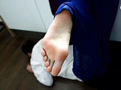 Braunhaarige, Tschechisch, Füsse, Fetisch, Fußfetisch, Absätze, Realität, Sklave