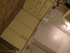 Blondine, Hochschule, Aufs gesicht abspritzen, Strumpfhose, Rotschopf
