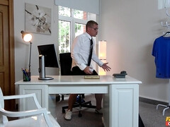 素人, お尻, フェラチオ, 顔射, ドイツ人, なめる, オナニー, スパンキング