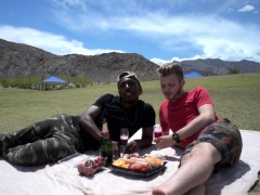 Amateur, Gay, Al aire libre