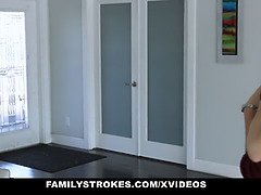 Sadie Blake's stepcousin's big cock makes her pussy wet and wild