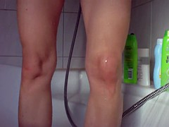 Душ, Сиськи, Вибратор, Подглядывание