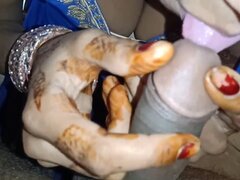 Tetas grandes, Mamada, Semen en la boca, Pajear, Casero, Indio, Pezones, Esposa