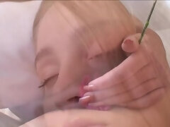 Nika: Flower Power & Hairy Brunette