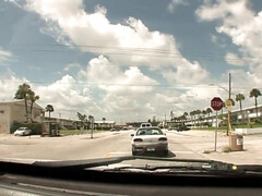 Leie, Grosse titten, Blondine, Blasen, Auto, Spermaladung, Hardcore, Titten