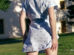 Любители, Блондинки, Хд, Белье, На природе, От первого лица, Сиськи