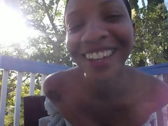 Amateur, Tetas grandes, Negro, Ébano, Masturbación, Tetas naturales, Solo, Adolescente