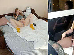 Young, spying, voyeur