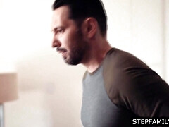 Stepdad spit on and fucks stepdaughter