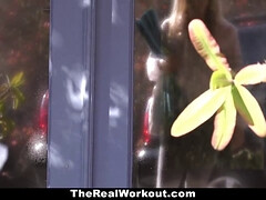 デカパイ, ブロンド, ハードコア, Hd, 淫乱熟女, 母, スパンデックス, オッパイの