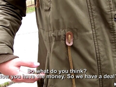 素人, フェラチオ, チェコ, ハードコア, お金, アウトドア, ハメ撮り, 現実