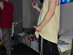 Enthousiasteling, Anaal, Aziatisch, Lieveling, Blond, Tiener