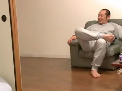 Asiatisch, Spermaladung, Aufs gesicht abspritzen, Japanische massage, Titten