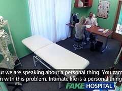 Amateur, Blonde, Queue, Médecin, Exam, Infirmière, Bureau, Fils