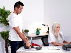 アナル, お尻, 舐める尻, デカパイ, ブロンド, 指いじり, ヒール, シーメール