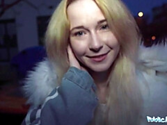 Cute Sweetie Plum's small tits clip