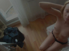 Enthousiasteling, Blond, Gezichtspunt, Russisch, Tiener