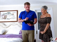 お尻, デカパイ, 巨乳な, デブ, ハードコア, 熟年, 母, 赤毛