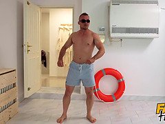 Mooi, Blond, Rondborstig, Oudere vrouw, Moeder die ik wil neuken, Kut duiken