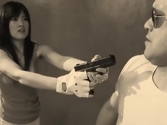 アジア人, 美女, 茶髪の, 顔射, 毛深い, 下着, オマンコ, 赤毛