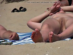 Plage, Couple, Hd, Mère que j'aimerais baiser, Voyeur