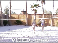 ブロンド, 中出し, Hd, 公共, 息子, 三人