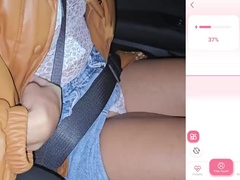 Leie, Grosser arsch, Grosse titten, Vollbusig, Auto, Hd, Masturbation, Solo