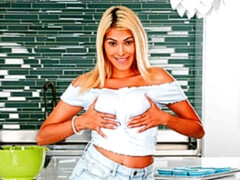 Arsch, Grosser arsch, Blondine, Blasen, Handjob, Latina, Lecken, Jungendliche (18+)