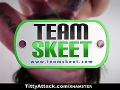 Teamskeet - valentines day hardcore with voluptuous cougar