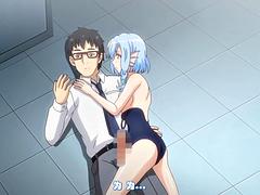 Gros seins, Sucer une bite, Éjaculation interne, Public, Nénés