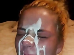 Bukkaké, Tir de sperme, Fétiche, Interracial, Masturbation, Petite femme, Pov, Russe
