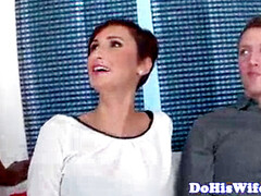 Betrug, Gehörnter ehemann, Europäisch, Absätze, Hausfrau, Milf, Realität, Tätowierung