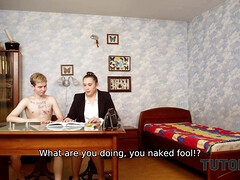 Watch Kris Vog's steamy lessons with sexy older student in stockings