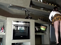 Любители, Большие сиськи, Платье, Женщины, Француженки, Милф, Соло, Под юбкой