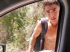 デカチン, 車, 中出し, イく瞬間, チン, ゲイ, Hd, スペイン人