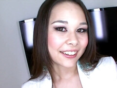 Amateur, Asiatique, Gros cul, Sucer une bite, Brunette brune, Queue, Pov, Adolescente