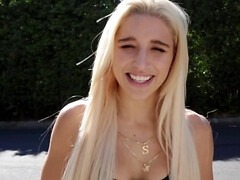 Blond, Pijpbeurt, Interraciaal, Gezichtspunt, Tiener