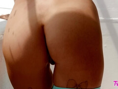 Culo, Dormitorio, Rubia, Consolador, Masturbación, Solo, Tetas, Juguetes