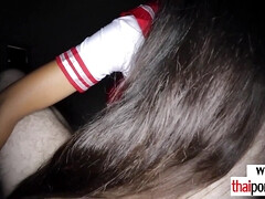 Любители, Азиатки, Брюнетки, Секс без цензуры, Хд, Тощие, Молоденькие, Униформа