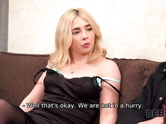 Seductive lassie cant pay for furniture