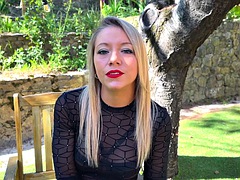 Belleza, Verga grande, Tetas grandes, Rubia, Mamada, Corridas faciales, Chupando, Tetas