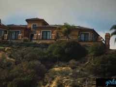 69, レズビアン, なめる, オマンコ, オッパイの