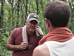 Anal, Doigter, Homosexuelle, Hard, De plein air