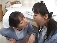Asiático, Fetiche, Japonés, Lesbiana, Enfermera, Público