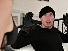 Blond, Vingeren, Hardcore, Huisvrouw, Likken, Ondergoed, Doordringend, Rijden